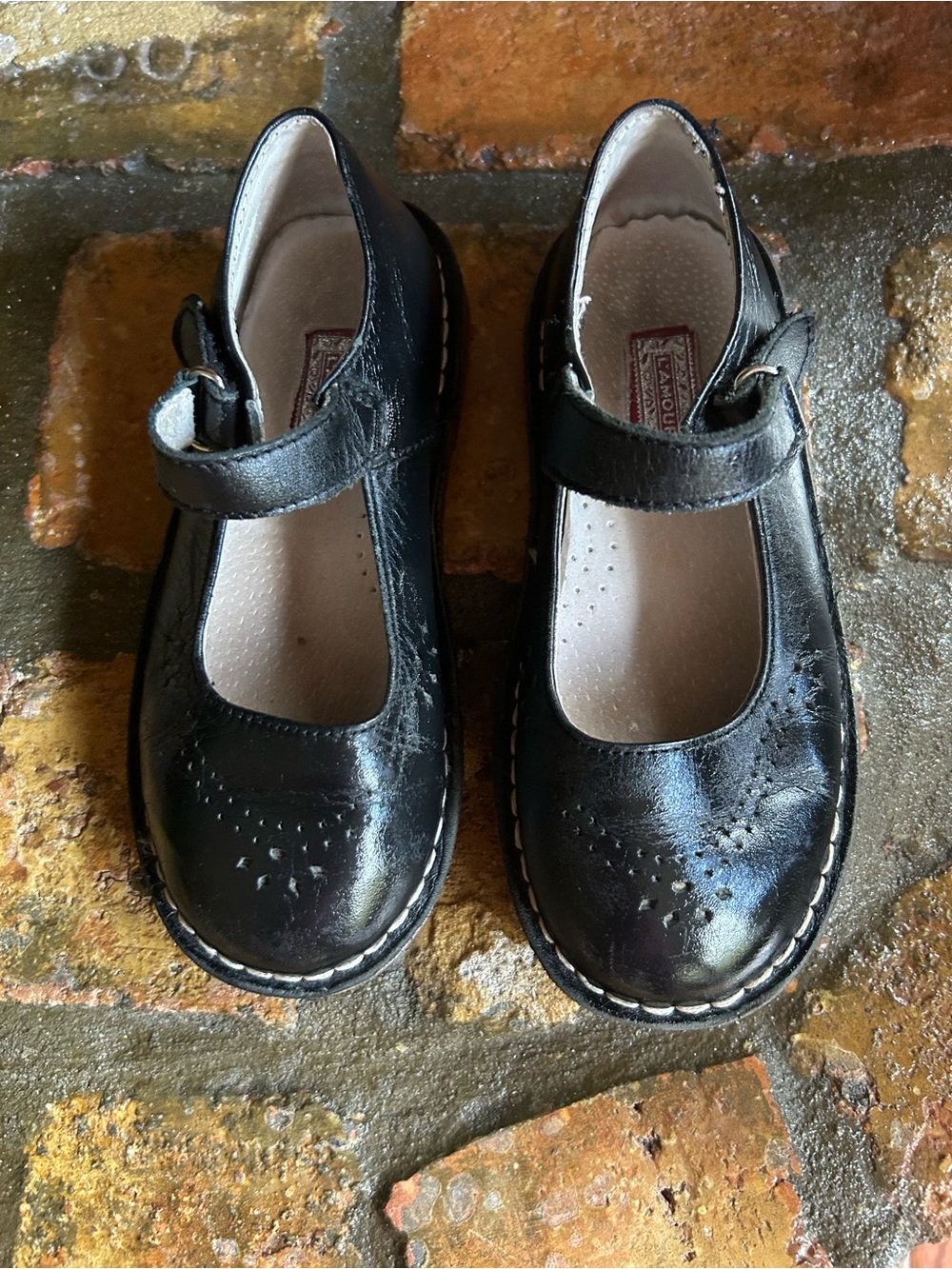 L’Amour black dress shoes.